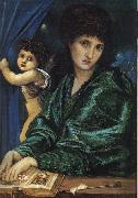 Burne-Jones, Sir Edward Coley Portrait of Maria Zambaco oil painting on canvas